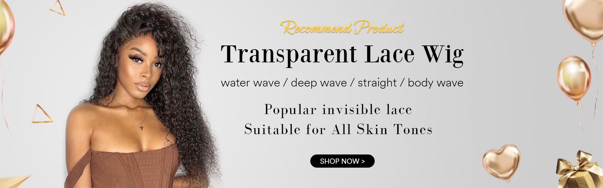 transparent lace wig