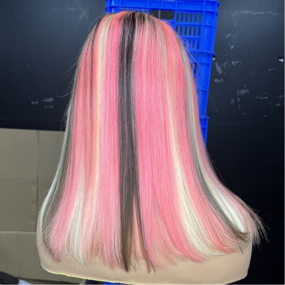 Uglam 13x6 Custom-made Transparent lace Frontal Straight Wig 180%