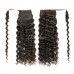 Uglam Human Virgin Hair Ponytail Extension Loose Deep Wave 