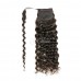 Uglam Human Virgin Hair Ponytail Extension Loose Deep Wave 