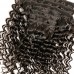 Uglam Clips Human Hair Extension Deep Wave (7 pcs/set)