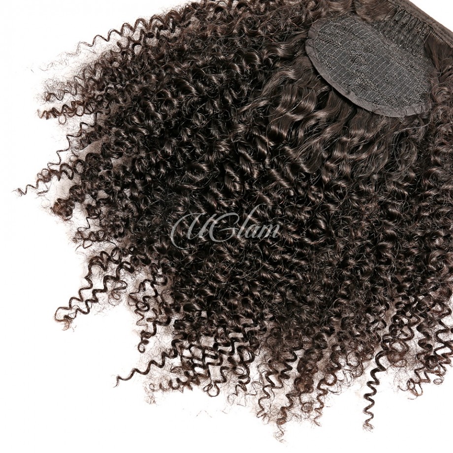 Uglam With Drawstrings Ponytail Extension Kinky Curly