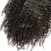 Uglam Clips Human Hair extension Kinky Curly (7 pcs/set)