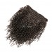 Uglam Clips Human Hair extension Kinky Curly (7 pcs/set)