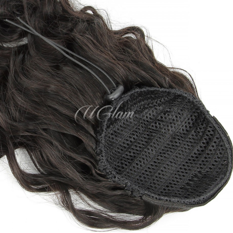 Uglam Extensions Loose Deep Wave With Drawstring Ponytail