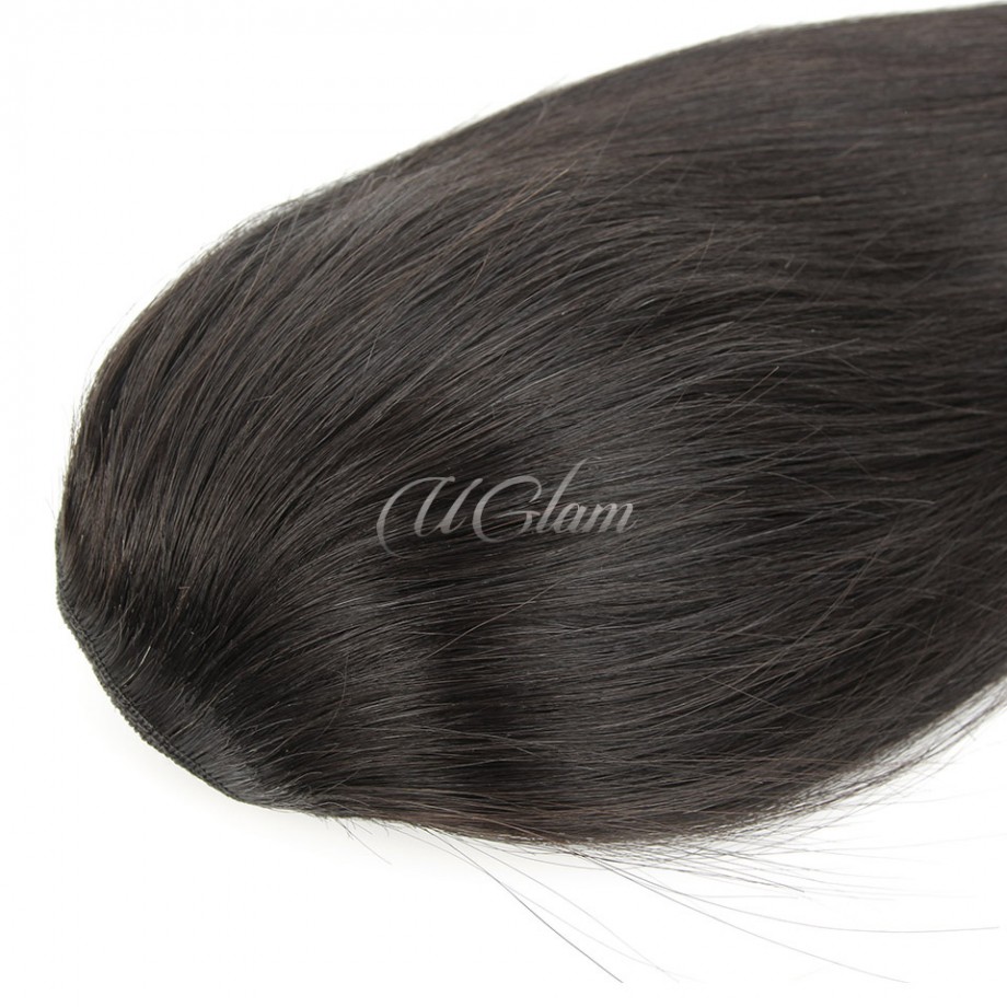 Uglam Extensions Straight With Drawstring Ponytail