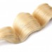 Uglam Bundles With 6x6 Lace Closure Honey Blonde #613 Color Body Wave