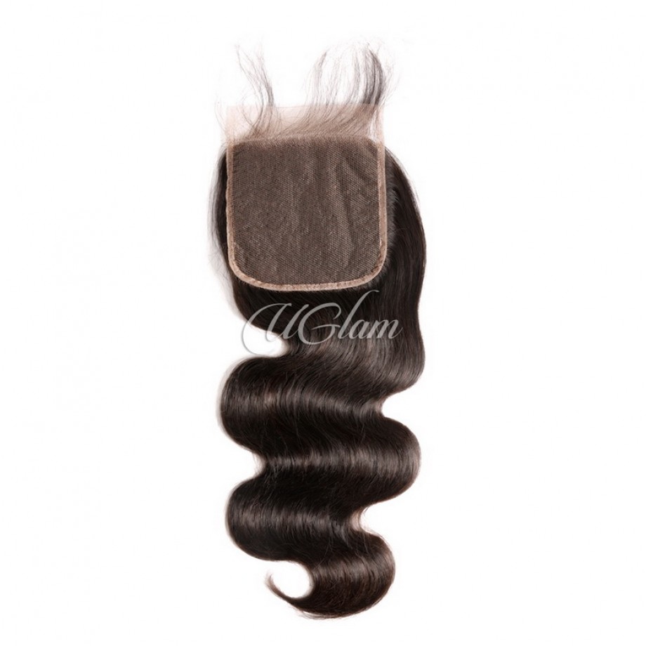 Uglam 5x5 Transparent&HD Lace Closure With Bundles Body Wave Hair