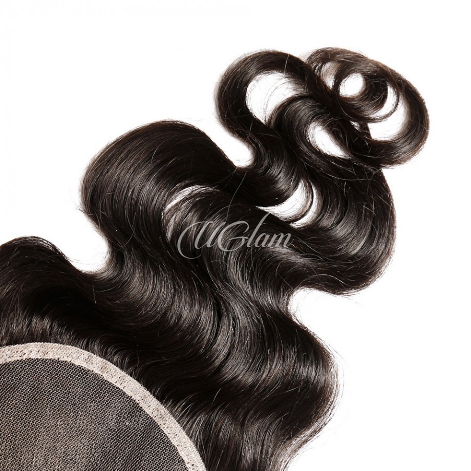 Uglam 5x5 Transparent&HD Lace Closure With Bundles Body Wave Hair