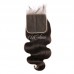 Virgin Body Wave Hair Bundles With 6x6 Transparent Lace Closure