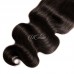 Virgin Body Wave Hair Bundles With 6x6 Transparent Lace Closure