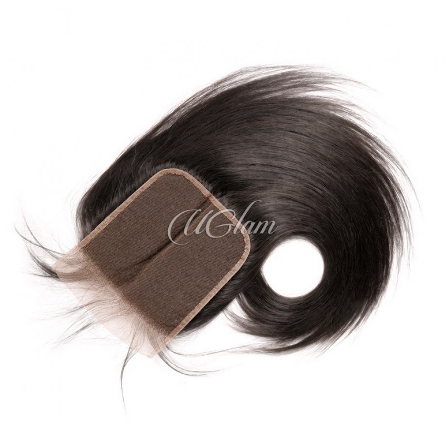 Uglam 6x6 Transparent Lace Closure With Bundles Straight 