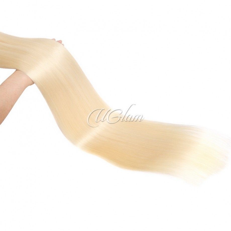 Uglam 30-40 Inches  Bundles  Blonde #613 Color Straight