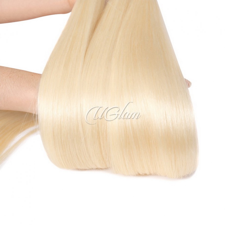 Uglam 30-40 Inches  Bundles  Blonde #613 Color Straight