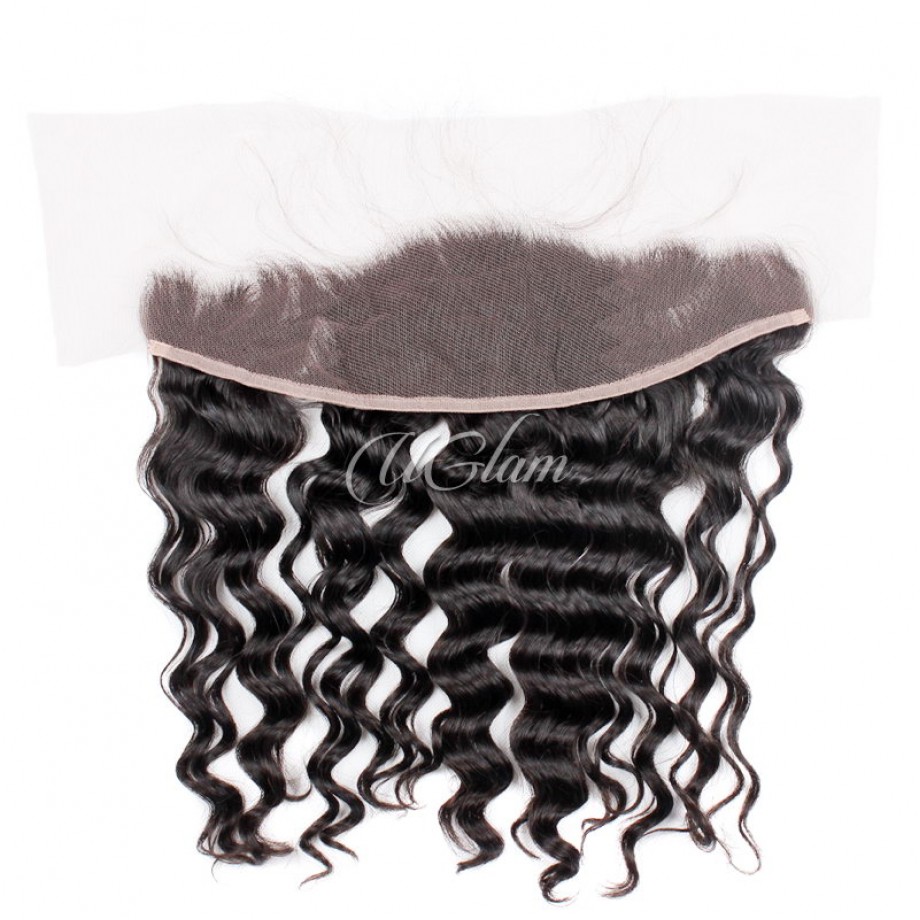 Uglam 13x4 Lace Front Closure With Bundles Malaysian Nature Wave Sexy Formula