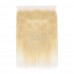 Uglam 13x6 Swiss Lace Frontal 613 Blonde Straight