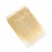 Uglam 13x6 Swiss Lace Frontal 613 Blonde Straight
