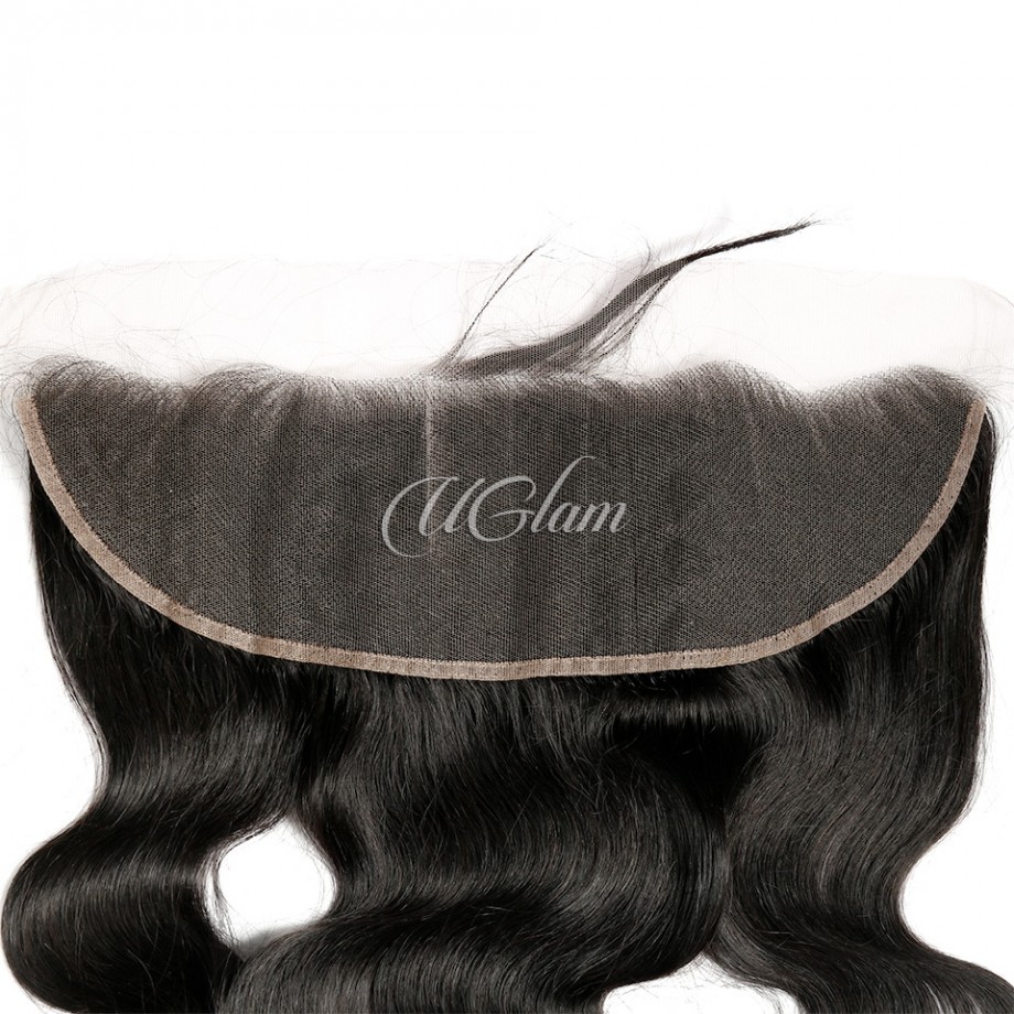 Virgin Hair 13X4 Body Wave Medium Brown Lace Frontal