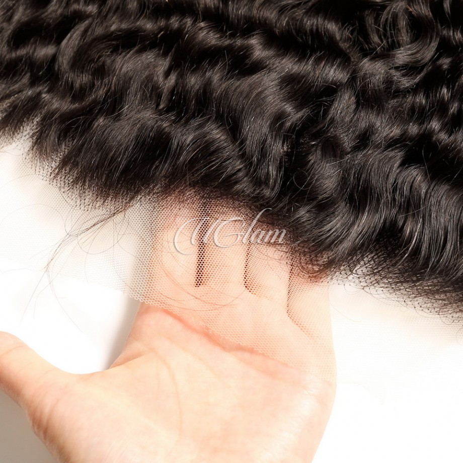 Transparent Lace Frontal Deep Wave Humanhair
