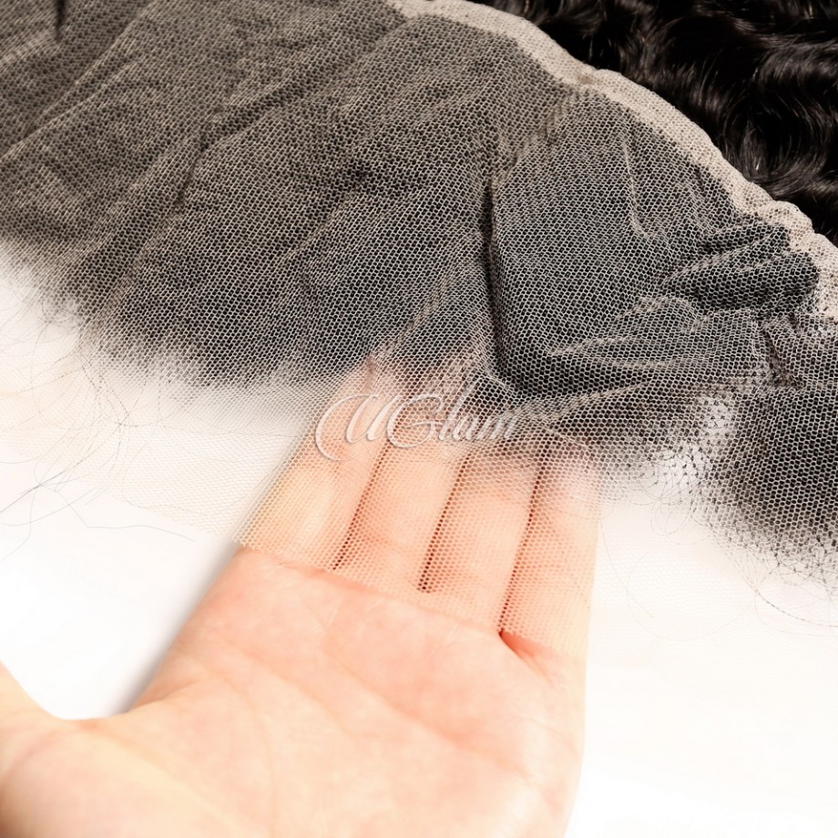 Transparent Lace Frontal Deep Wave Humanhair