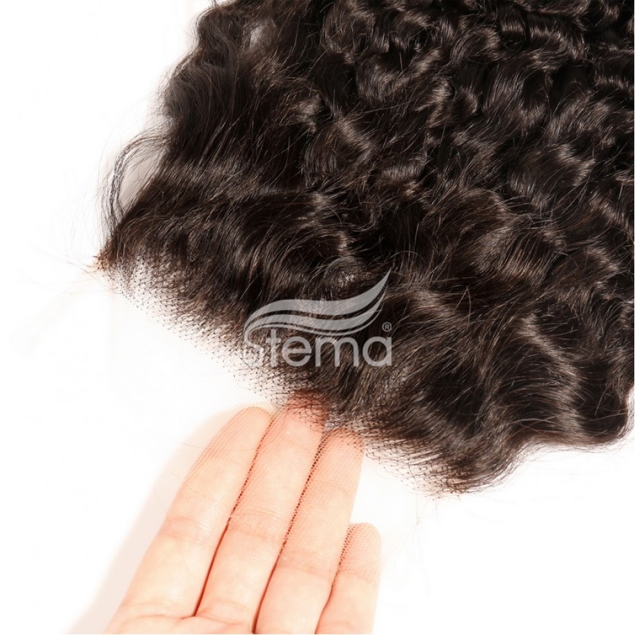 Uglam 4X4/5X5/6X6 Lace HD Closure Kinky Curly