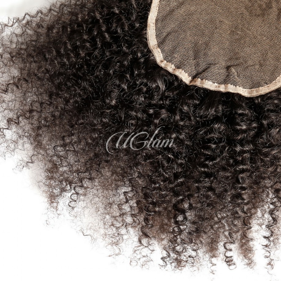 Uglam 4X4/5X5/6X6 Lace HD Closure Afro Kinky Curly
