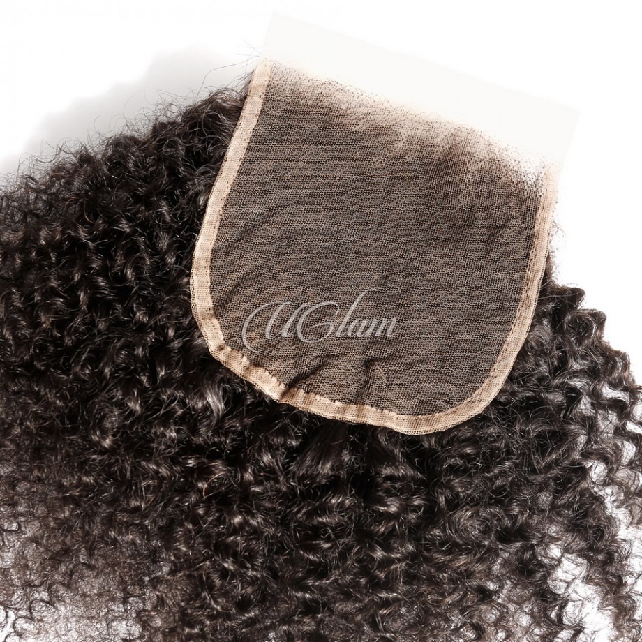Uglam 4X4/5X5/6X6 Lace HD Closure Afro Kinky Curly