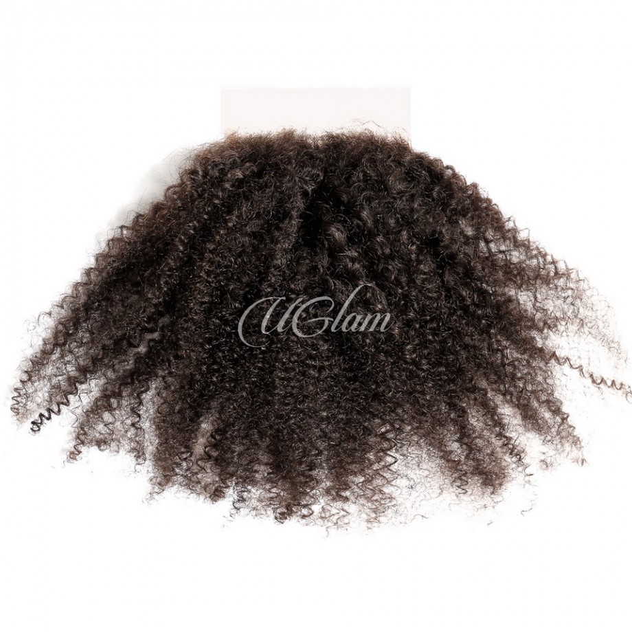 Uglam 4X4/5X5/6X6 Lace HD Closure Afro Kinky Curly