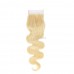  5x5 HD Blonde #613 Color Lace Closure Blonde Body Wave Human Hair