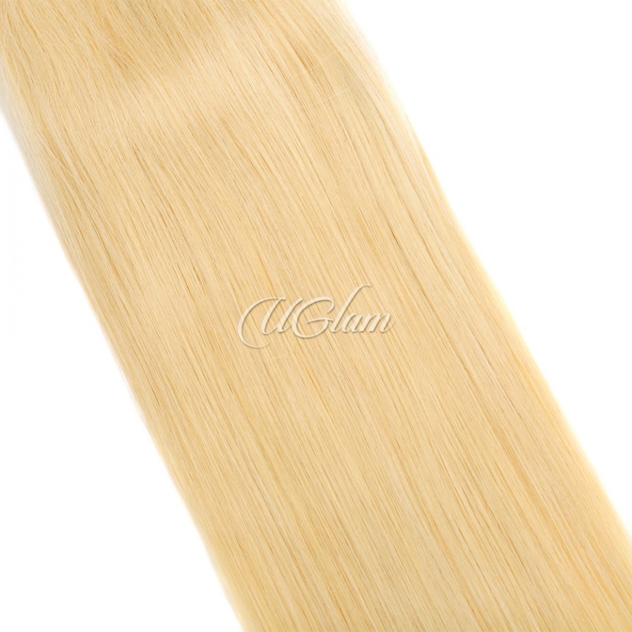 5x5 HD #613 Blonde Color Lace Closure Blonde Straight Human Hair