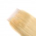 5x5 HD #613 Blonde Color Lace Closure Blonde Straight Human Hair