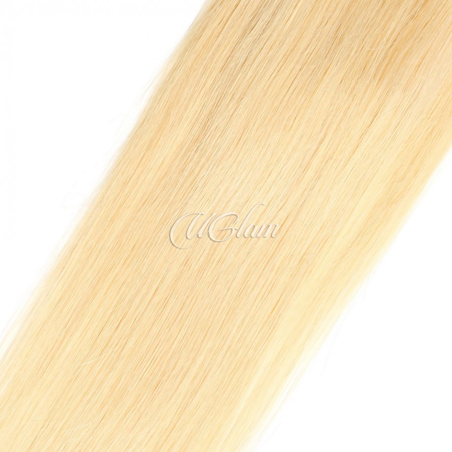 Uglam 613 Blonde 2X6 HD Closure Straight