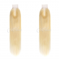 Uglam 613 Blonde 2X6 HD Closure Straight