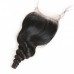 4x4 5x5 6x6 7x7  Transparent Lace Closure Loose Wave Virgin Human Hair