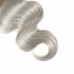 Uglam 4x4 Swiss Lace Closure 1B/Grey Color Body Wave