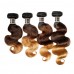 T1B/4/30 Ombre Virgin Body Wave Human Hair Bundles
