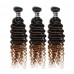 T1B/4/30 Ombre Virgin Deep Wave Human Hair Bundles