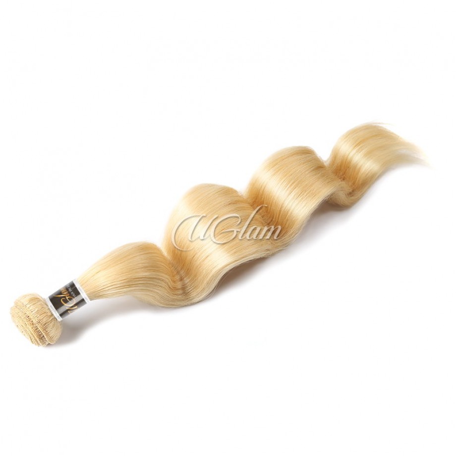 Uglam Blonde #613 Color Body Wave Bundles Deal
