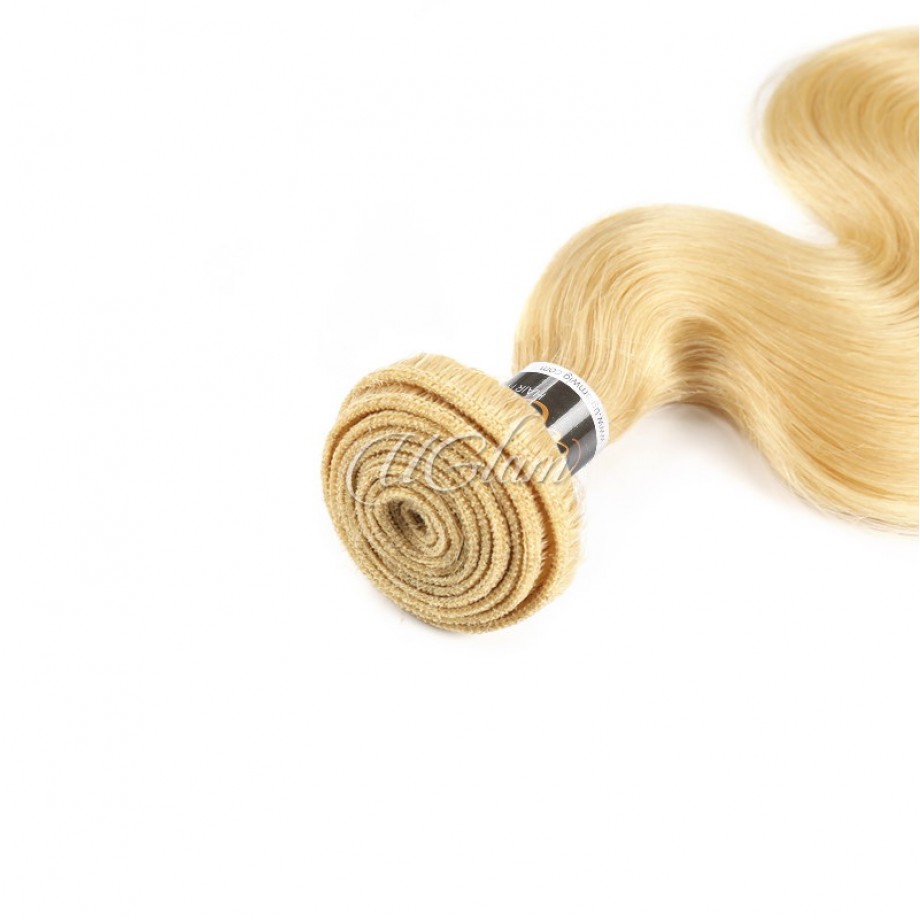 Uglam Blonde #613 Color Body Wave Bundles Deal