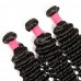 Uglam 1B 9A Pink Band  Deep Wave Human Hair Bundles Deal