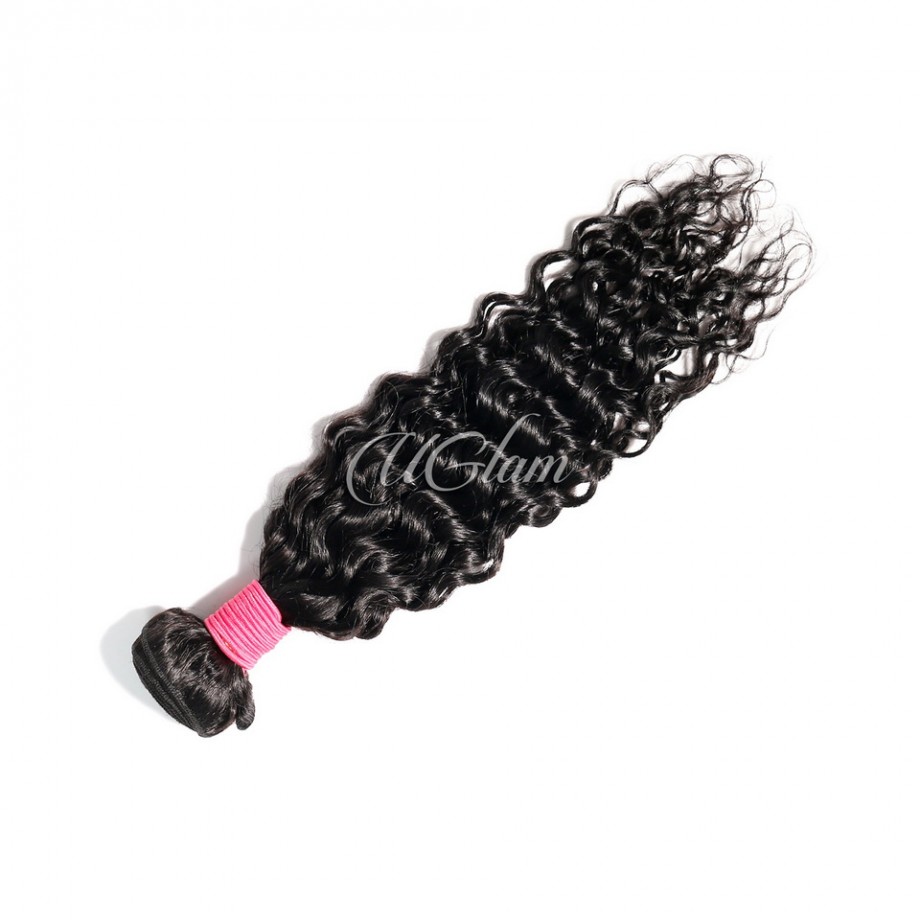 Uglam 1B 9A  Water Wave Human Hair Bundles Deal