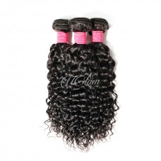 Uglam 1B 9A  Water Wave Human Hair Bundles Deal