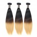 Uglam Ombre Hair Black And Blonde #613 Color Straight Bundles Deal