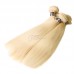 Vrigin Honey Blonde #613 Color Straight Human Hair Bundles 