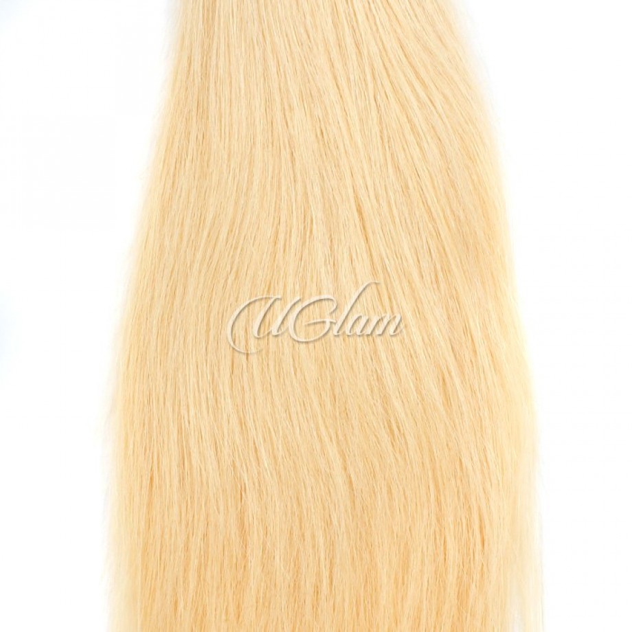 Vrigin Honey Blonde #613 Color Straight Human Hair Bundles 