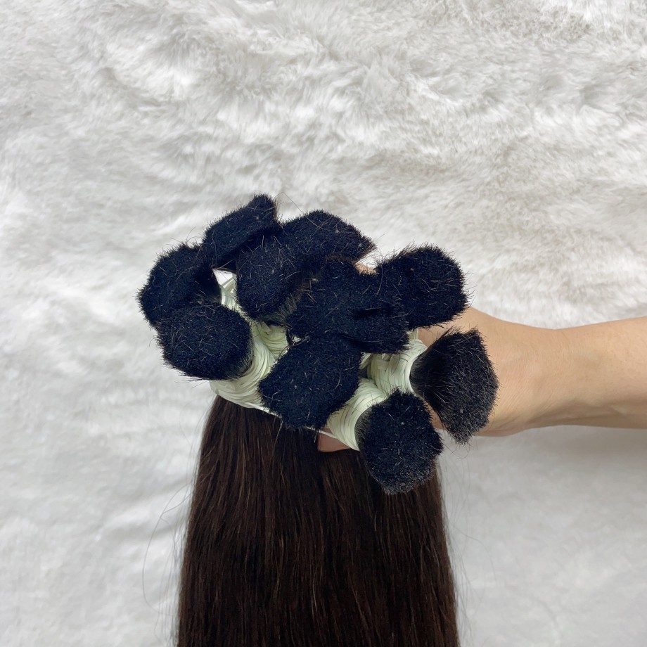 Uglam 2# Brown Hair Bulk Wholesale Human Hair  Straight for Braiding Extension 1kg