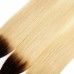 Uglam Ombre Hair Black And #613 Color Straight Bundles Deal