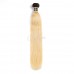 Virgin Ombre Black & #613 Color Straight Human Hair Bundles 
