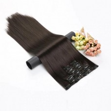  Uglam Color  Clip in Hair Extensions Straight Human Hair(120g,8pcs/set)