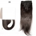  Uglam Color  Clip in Hair Extensions Straight Human Hair(120g,8pcs/set)